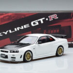 Nissan Skyline GT-R R34 Nismo Z-Tune White MotorHelix 1:18 - image 11 of 11