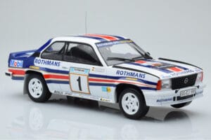 Opel Ascona 400 Rothmans #1 W. Rohrl / C. Geistdorfer Rally Acropolis 1982 IXO 1:18 18RMC097A Diecast — photo 4 of 6