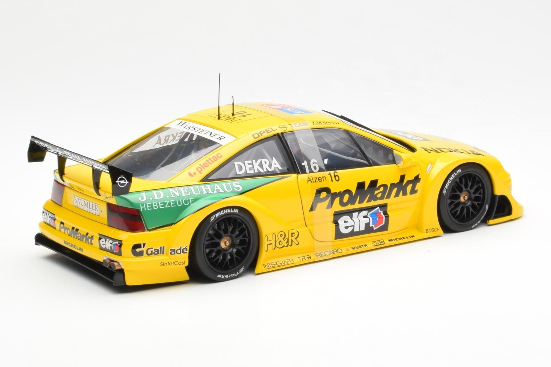 Opel Calibra #16 U. Alzen ITC 1996 UT Models 1:18 180964216 Diecast — photo 2 of 6