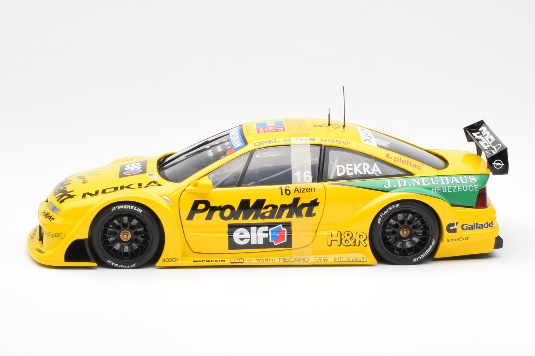 Opel Calibra #16 U. Alzen ITC 1996 UT Models 1:18 180964216 Diecast — photo 3 of 6