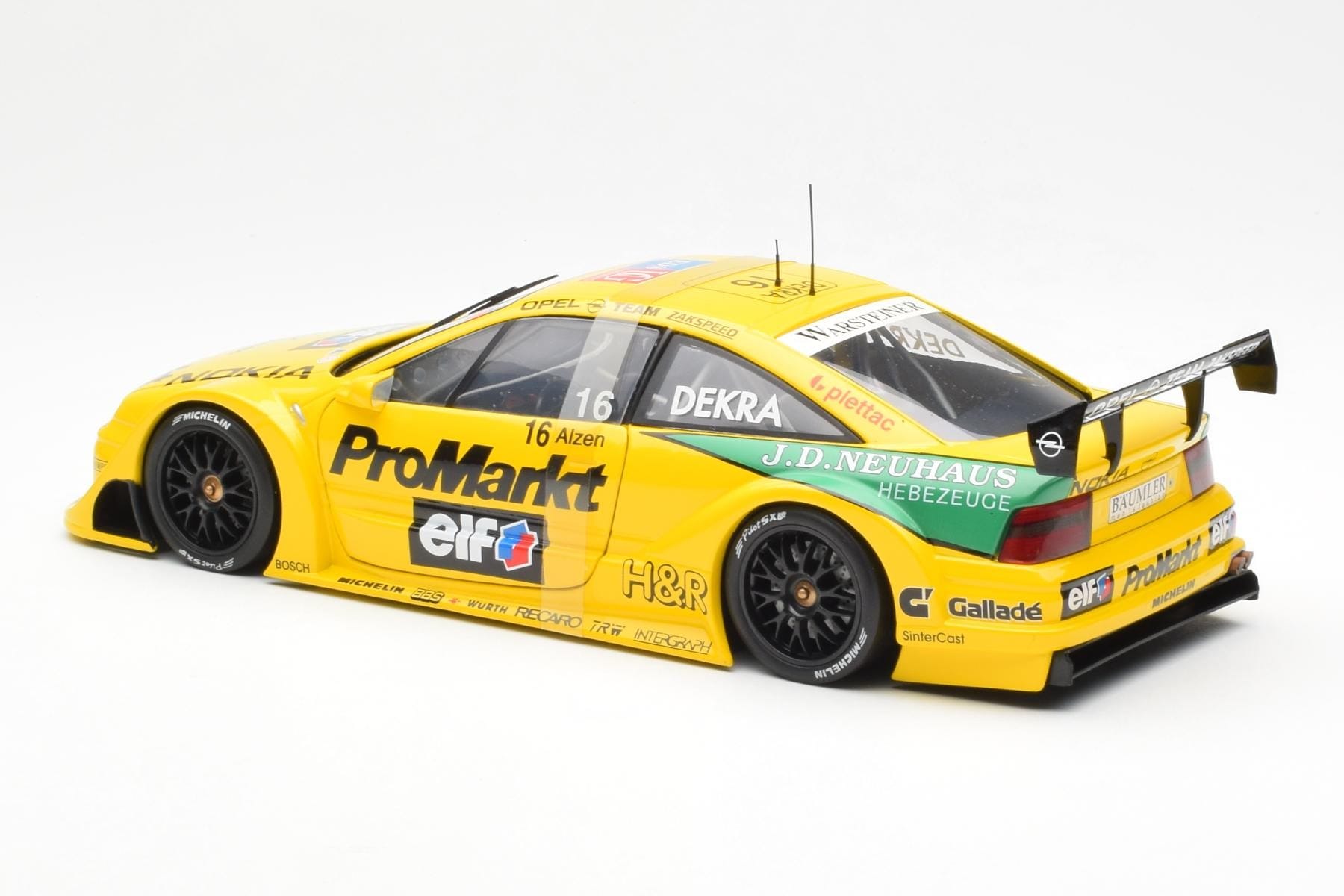 Opel Calibra #16 U. Alzen ITC 1996 UT Models 1:18 180964216 Diecast — photo 5 of 6