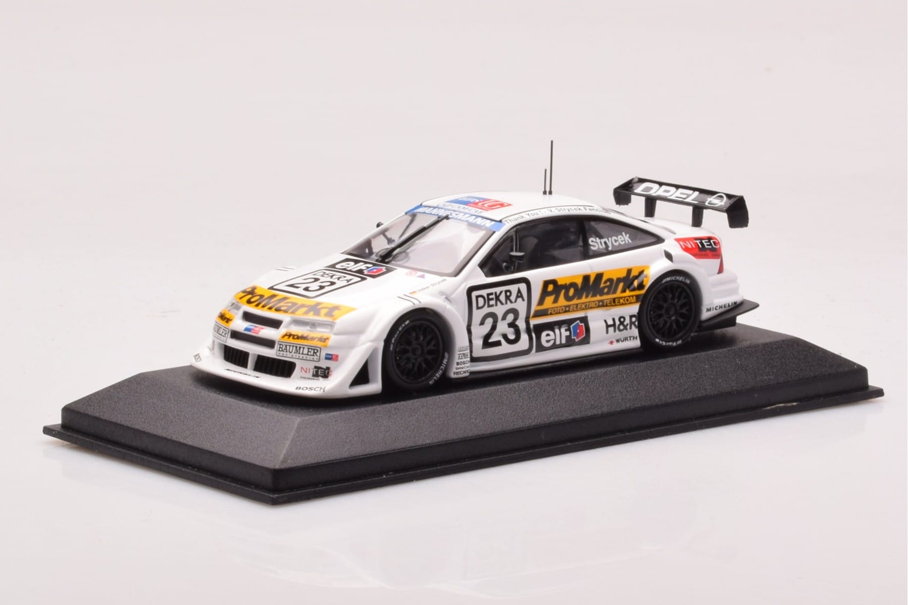 Opel Calibra V6 4x4 #23 Opel Motorsport Strycek ITC 1996 Minichamps 1:43 430964323 Diecast — photo 2 of 4