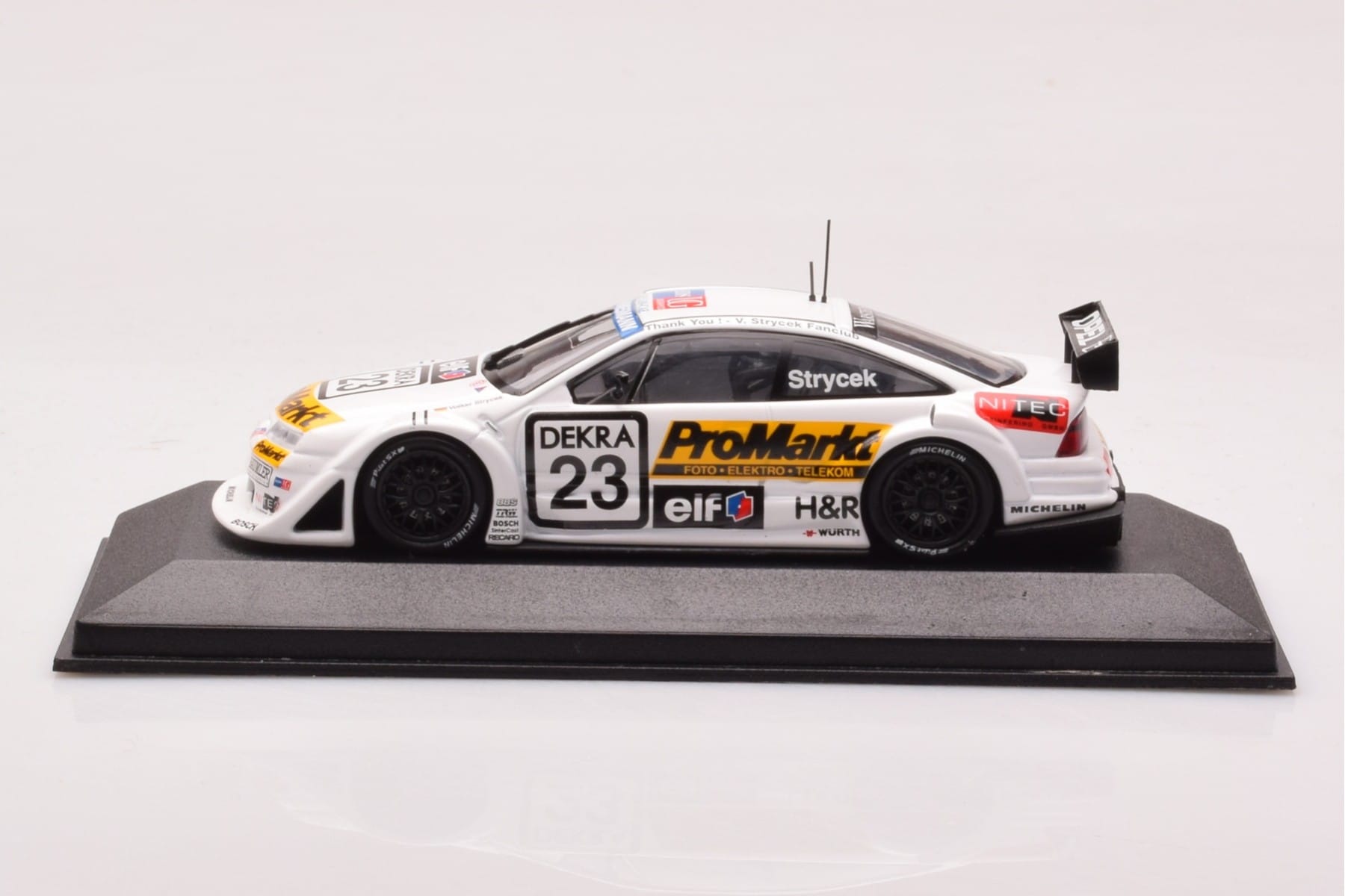 Opel Calibra V6 4x4 #23 Opel Motorsport Strycek ITC 1996 Minichamps 1:43 430964323 Diecast