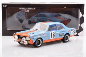 Opel Commodore A Steinmetz Gulf #18 Joossens / Byttebier 24 Hours of Spa 1971 Minichamps 1:18 155714618 Diecast — photo 6 of 6