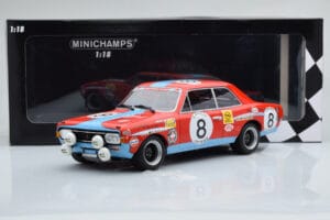 Opel Commodore A Steinmetz #8 Tuerlinx / T. Pilette 24 Hours of Spa 1972 Minichamps 1:18 155724608 Diecast — photo 6 of 6