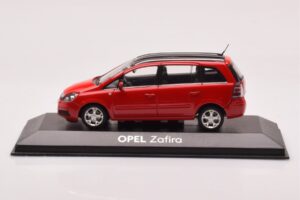 Opel Zafira B OPC Red Minichamps 1:43 400045300