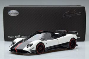 Pagani Zonda Cinque White Benny Almost Real 1:18 850601001 Diecast — photo 12 of 12