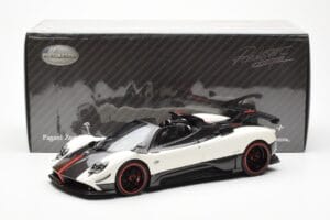 Pagani Zonda Cinque Roadster White Benny Almost Real 1:18 850611001 Diecast — photo 8 of 8