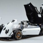 Pagani Zonda HP Barchetta Carbon Fiber White LCD 1:18 LCD18009 WH Diecast - image 2 of 9