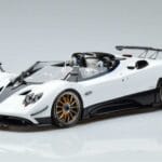 Pagani Zonda HP Barchetta Carbon Fiber White LCD 1:18 LCD18009 WH Diecast