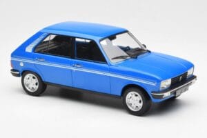 Peugeot 104 S Ibis Blue Norev 1:18 184903 Diecast — photo 4 of 6