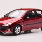 Peugeot 206 S16 Red Otto 1:18