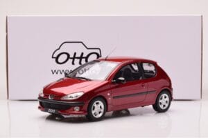 Peugeot 206 S16 Red Otto 1:18 OT1039 Resin — photo 6 of 6
