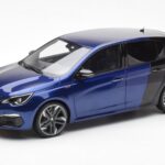 Peugeot 308 GTI Magnetic Blue Black Otto 1:18 OT922