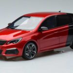 Peugeot 308 T9 GTI Red Otto 1:18 OT368 Resin