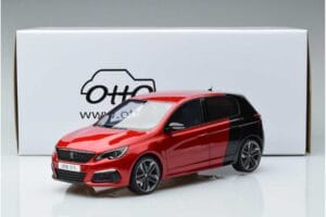 Peugeot 308 T9 GTI Red Otto 1:18 OT368 Resin — photo 6 of 6