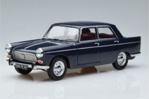 Peugeot 404 Blue Norev 1:18 184836 Diecast