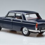 Peugeot 404 Blue Norev 1:18 184836 Diecast - image 6 of 7