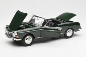 Peugeot 404 Cabriolet Antique Green Limited Edition Norev 1:18 184829 Diecast — photo 2 of 8