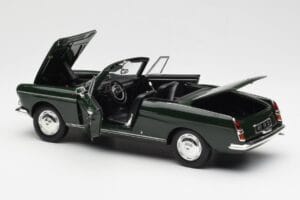Peugeot 404 Cabriolet Antique Green Limited Edition Norev 1:18 184829 Diecast — photo 5 of 8