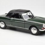Peugeot 404 Cabriolet Antique Green Limited Edition Norev 1:18 184829 - image 6 of 8