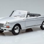 Peugeot 404 Cabriolet Silver Norev 1:18