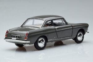 Peugeot 404 Coupe Graphite Grey Norev 1:18 184834 Diecast — photo 3 of 7