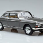 Peugeot 404 Coupe Graphite Grey Norev 1:18 - image 5 of 7