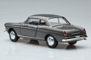 Peugeot 404 Coupe Graphite Grey Norev 1:18 184834 Diecast — photo 6 of 7