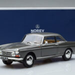 Peugeot 404 Coupe Graphite Grey Norev 1:18 - image 7 of 7