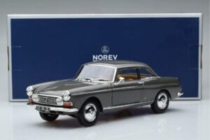 Peugeot 404 Coupe Graphite Grey Norev 1:18 184834 Diecast — photo 7 of 7
