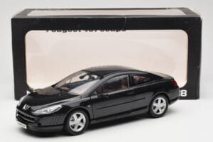 Peugeot 407 Coupe Black Norev 1:18 184752 Diecast — photo 8 of 8