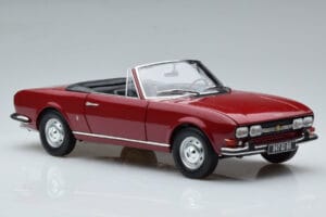 Peugeot 504 Cabriolet Red Norev 1:18 184818 Diecast — photo 6 of 8
