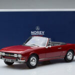 Peugeot 504 Cabriolet Red Norev 1:18 - image 8 of 8