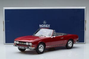 Peugeot 504 Cabriolet Red Norev 1:18 184818 Diecast — photo 8 of 8