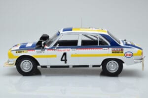 Peugeot 504 Ti #4 T. Makinen / H. Liddon Rally Morocco 1975 IXO 1:18 18RMC044B Diecast — photo 3 of 6