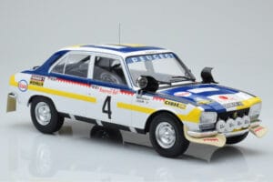Peugeot 504 Ti #4 T. Makinen / H. Liddon Rally Morocco 1975 IXO 1:18 18RMC044B Diecast — photo 4 of 6