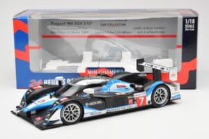 Peugeot 908 HDI FAP LMP1 #7 N. Minassian / P. Lamy / C. Klien 6th Place 24 Hours of Le Mans 2009 Minichamps 1:18 150091207 Di — photo 6 of 6