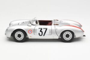Porsche 550 RS Spyder #37 H. Polensky / R. von Frankenberg 24 Hours of Le Mans 1955 Schuco 1:18 450033400 Diecast — photo 4 of 8