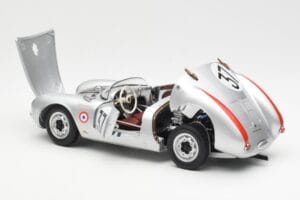 Porsche 550 RS Spyder #37 H. Polensky / R. von Frankenberg 24 Hours of Le Mans 1955 Schuco 1:18 450033400 Diecast — photo 5 of 8