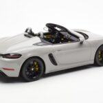 Porsche 718 Spyder Crayon Grey GT Spirit 1:18 GT436 - image 2 of 6