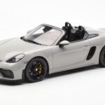 Porsche 718 Spyder Crayon Grey GT Spirit 1:18 GT436