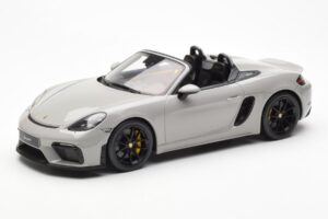Porsche 718 Spyder Crayon Grey GT Spirit 1:18 GT436