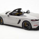 Porsche 718 Spyder Crayon Grey GT Spirit 1:18 GT436 - image 5 of 6