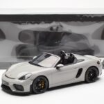 Porsche 718 Spyder Crayon Grey GT Spirit 1:18 GT436 - image 6 of 6