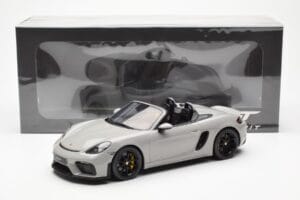 Porsche 718 Spyder Crayon Grey GT Spirit 1:18 GT436 Resin — photo 6 of 6