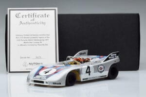 Porsche 908/03 #4 V. Elford / G. Larrousse 1000km Nurburgring 1971 AUTOart 1:18 87181 Diecast — photo 8 of 8