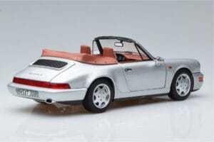Porsche 911 964 Carrera 2 Cabriolet Silver Norev 1:18 187330 Diecast — photo 3 of 7