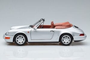 Porsche 911 964 Carrera 2 Cabriolet Silver Norev 1:18 187330 Diecast — photo 4 of 7