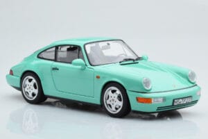 Porsche 911 964 Carrera 2 Mint Green Norev 1:18 187327 Diecast — photo 6 of 8
